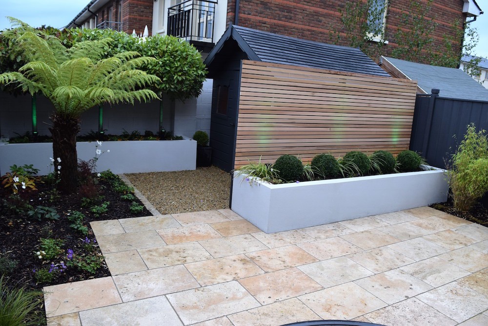 Modern Suburban Courtyard Foxrock - LandArt