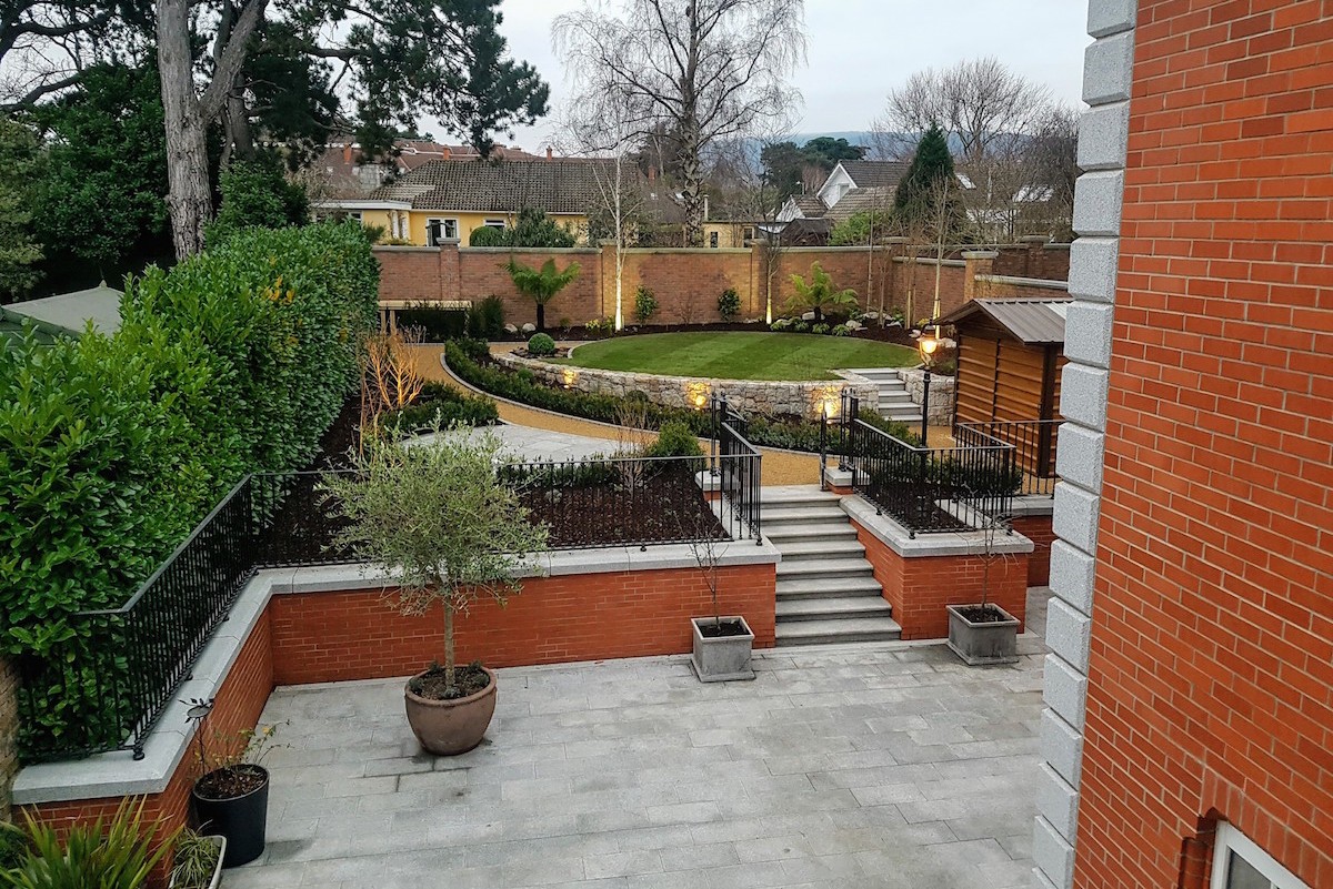 Multi Level Garden Design Foxrock - LandArt