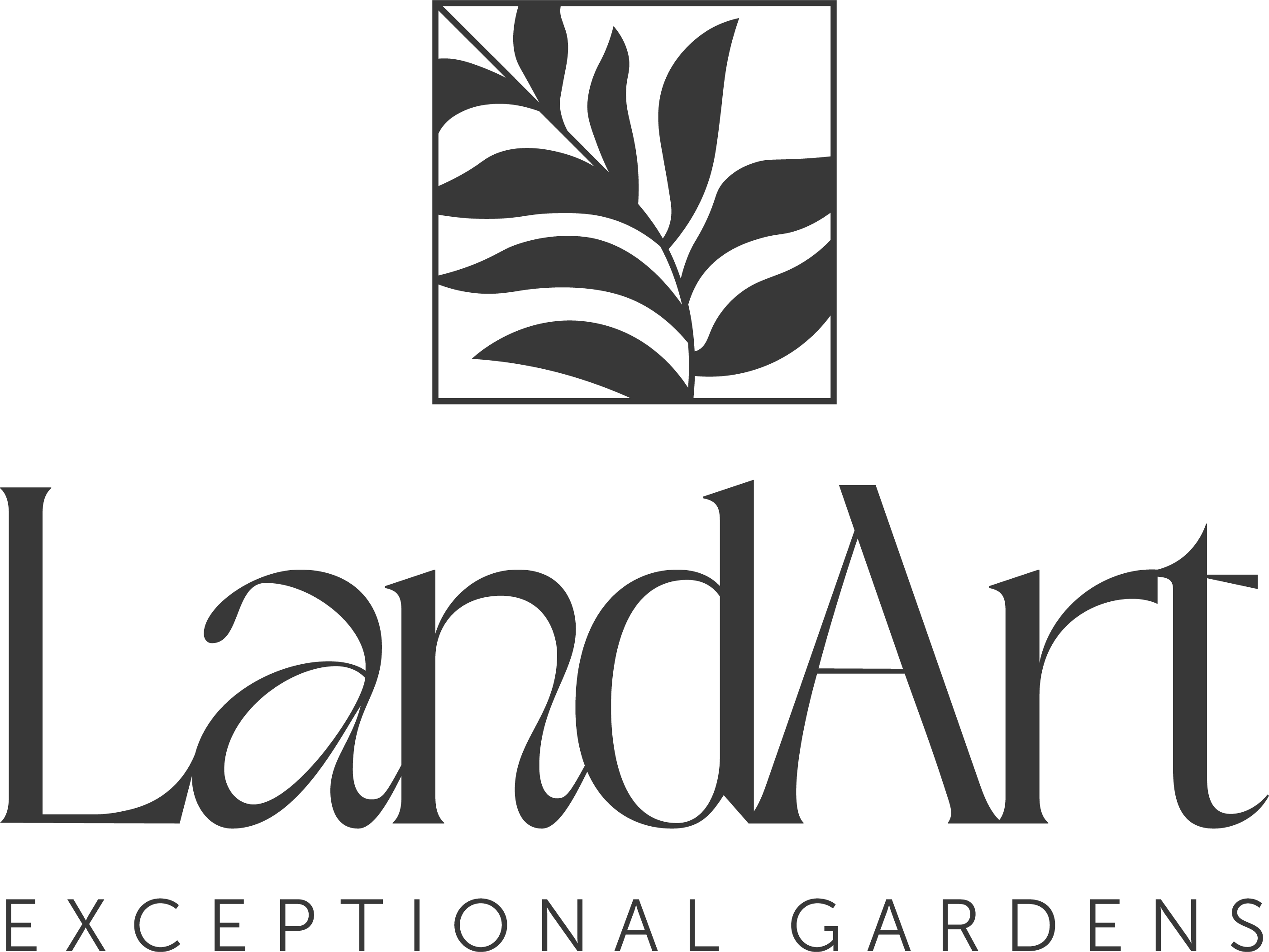 LandArt logo black