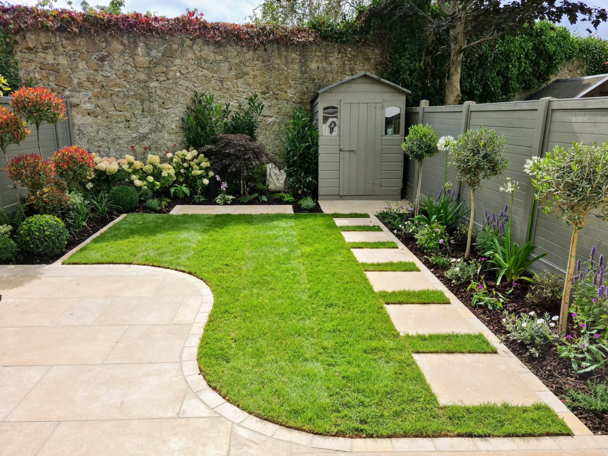 Garden landscapes cost guide in Ireland for residential landscaping projects